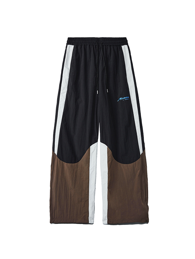 04PN21 Nylon Panelled Trackpants