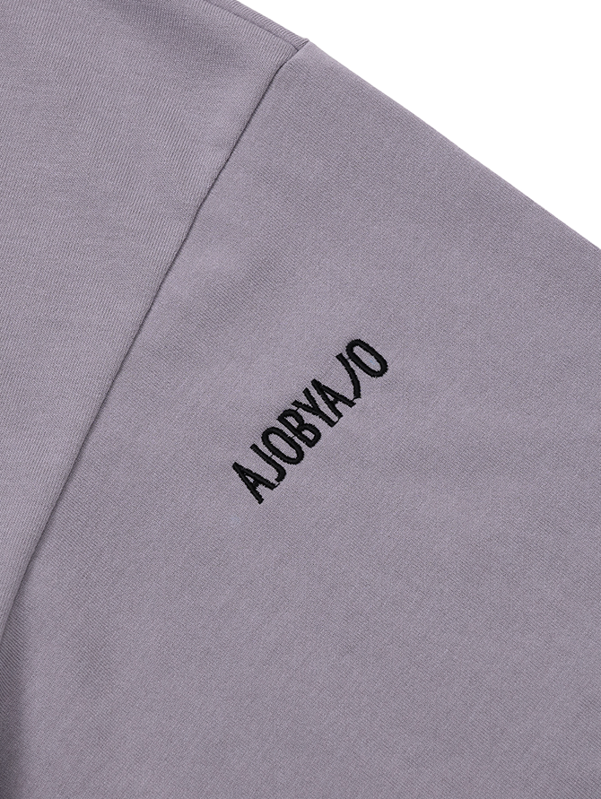 04TS21 Horizontal Logo Tee Gray