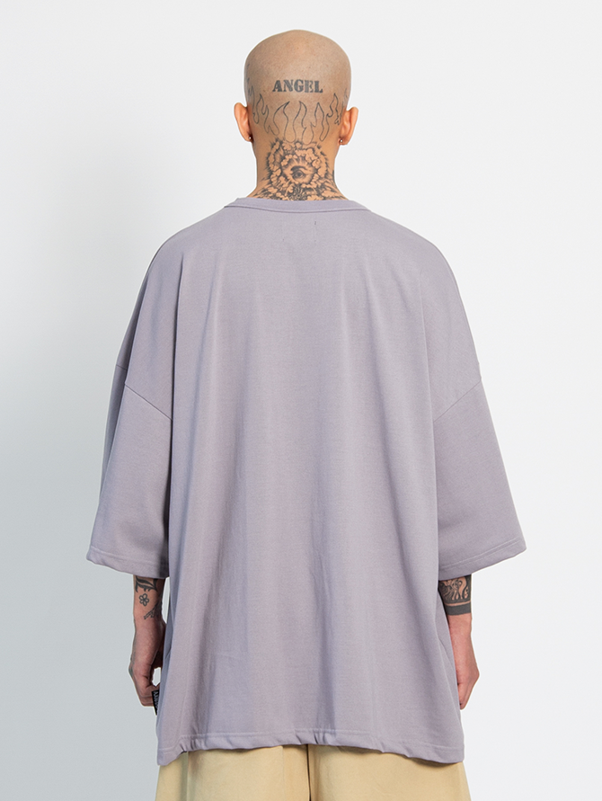 04TS21 Horizontal Logo Tee Gray