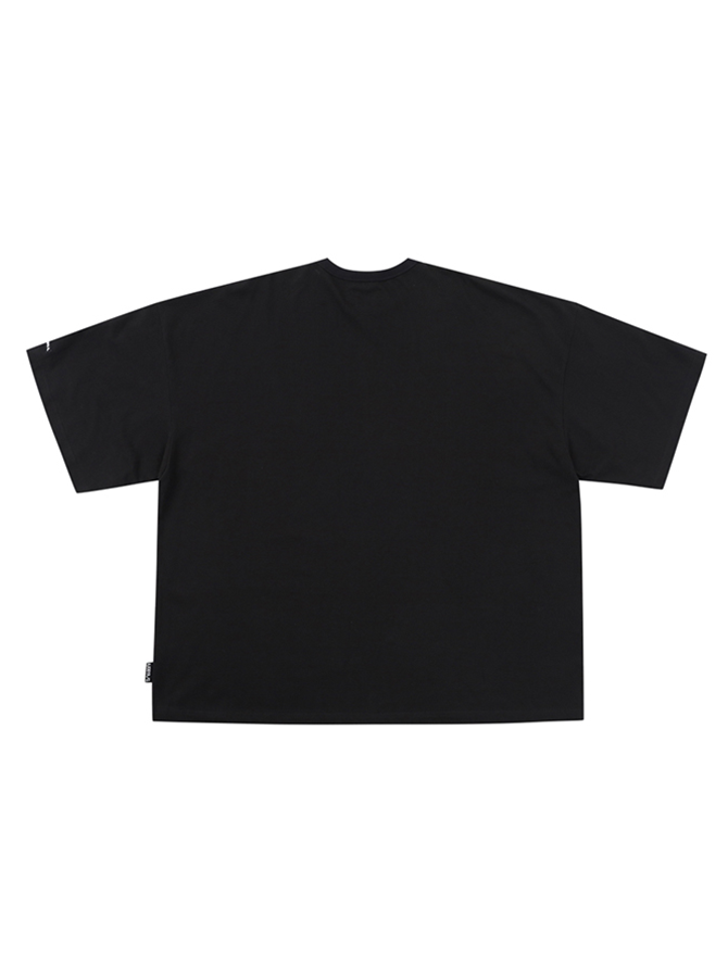 04TS21 Horizontal Logo Tee Black