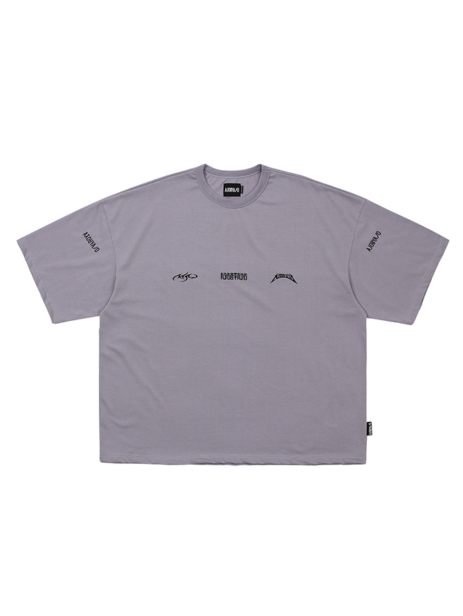 04TS21 Horizontal Logo Tee Gray
