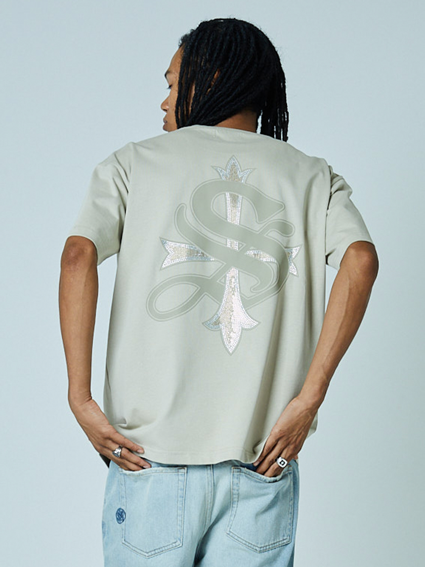Cross Tee Beige