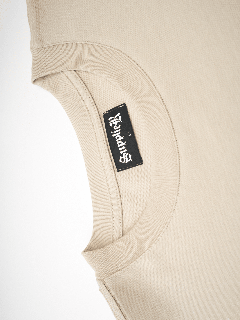 Cross Tee Beige