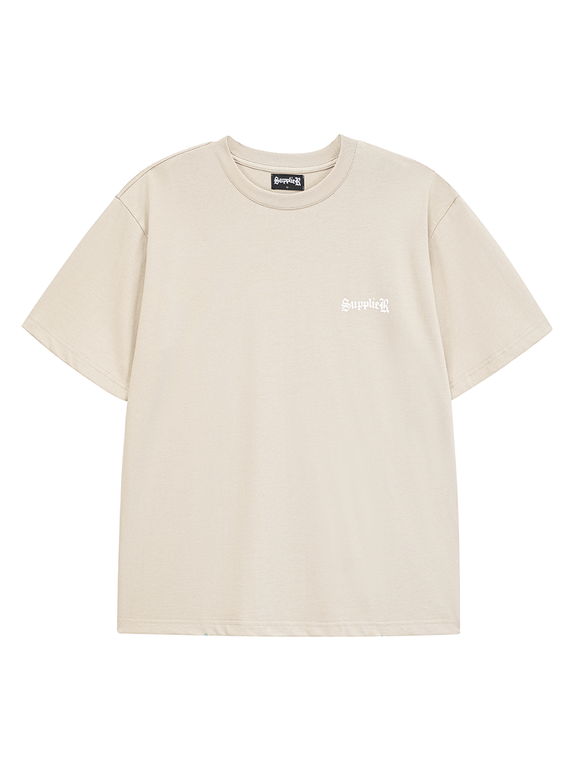 Cross Tee Beige