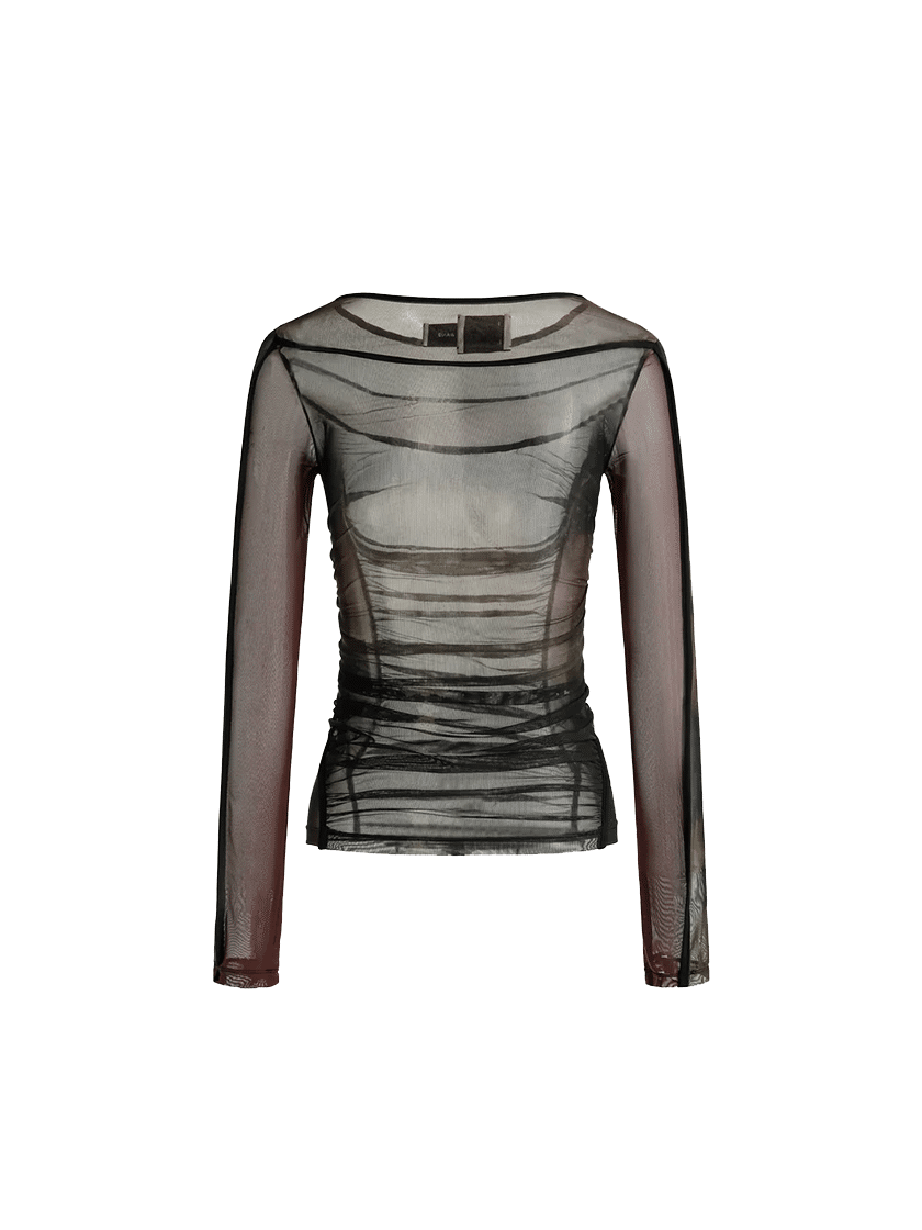 07LS13 Sheer L/S Top