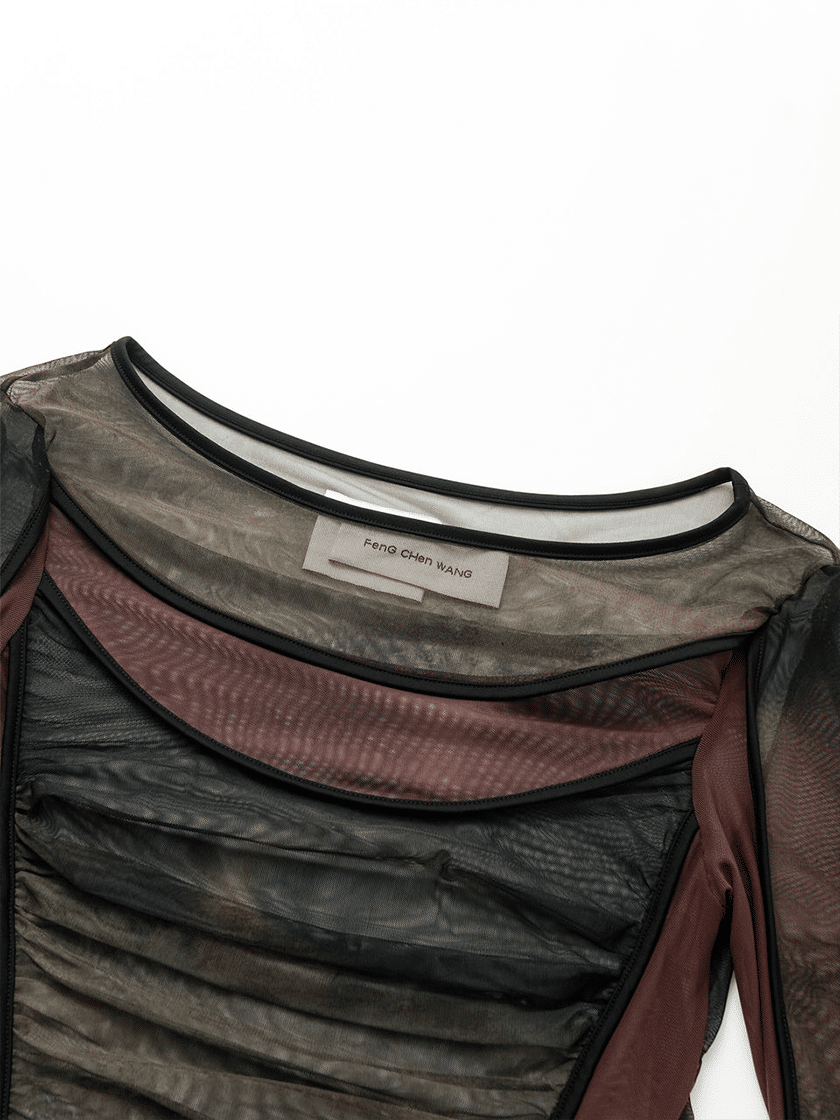 07LS13 Sheer L/S Top