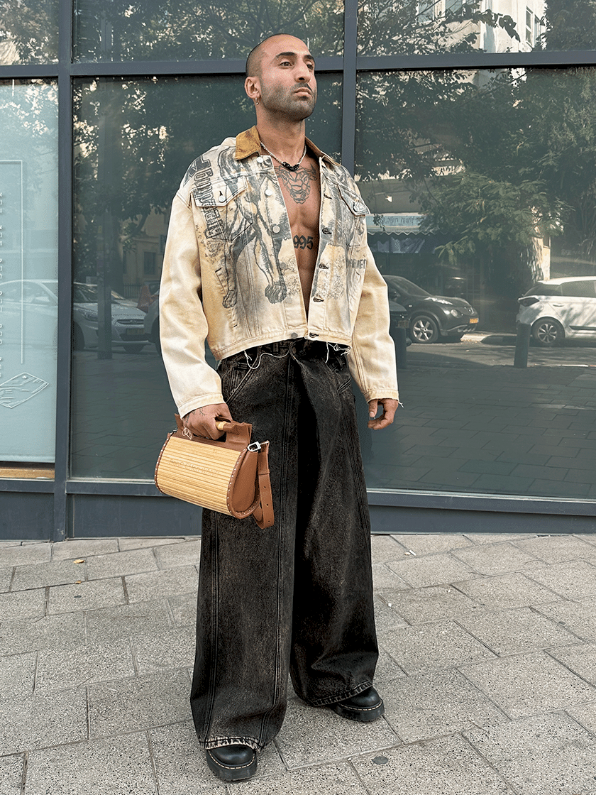 Remake Denim Washed Brown