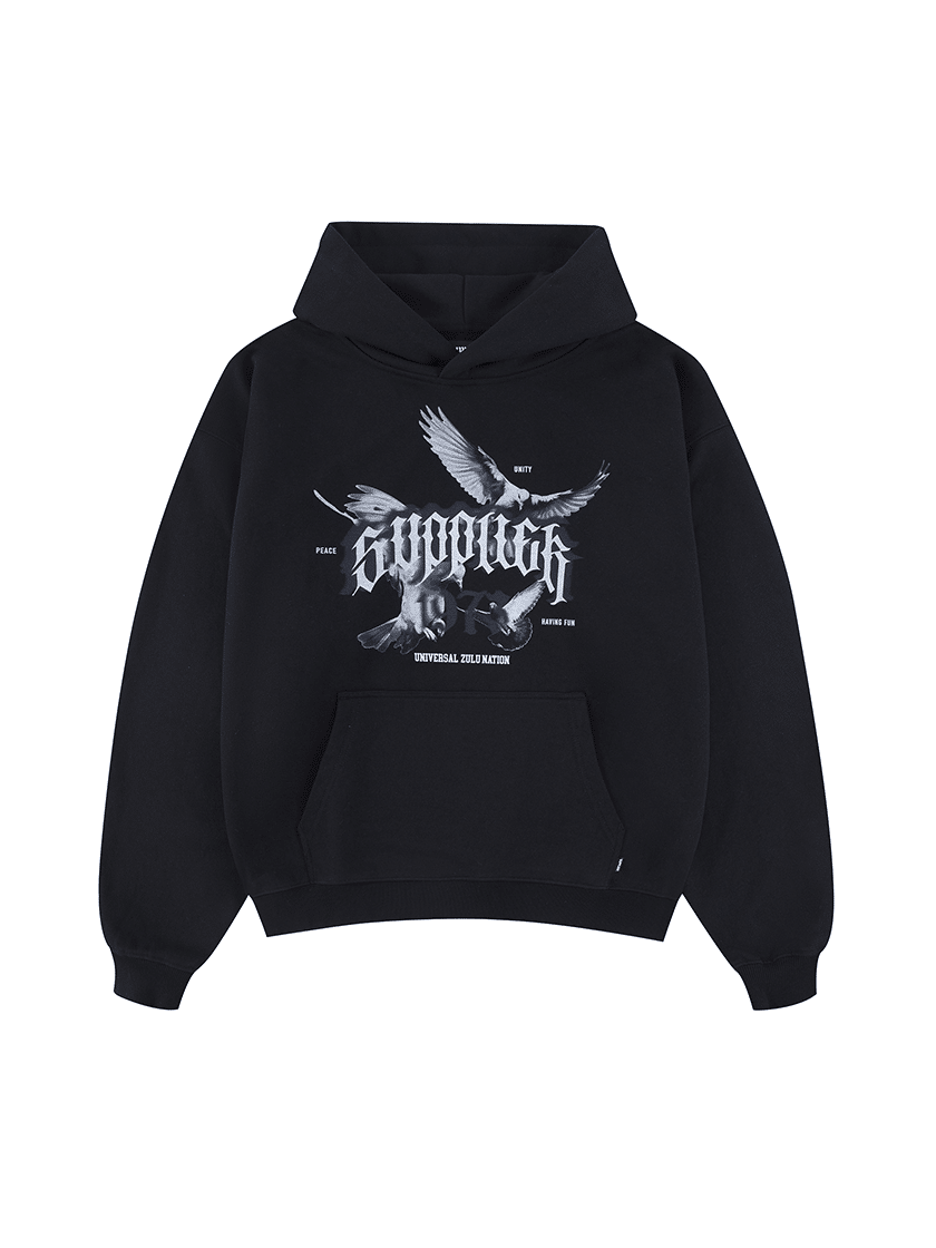 Dove Hoodie Black
