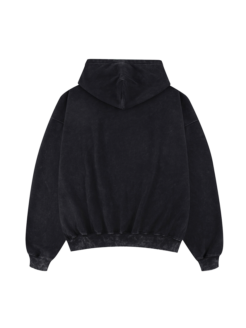 Vintage Logo Hoodie Black