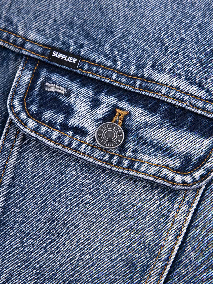 Rhinestone Denim Jacket