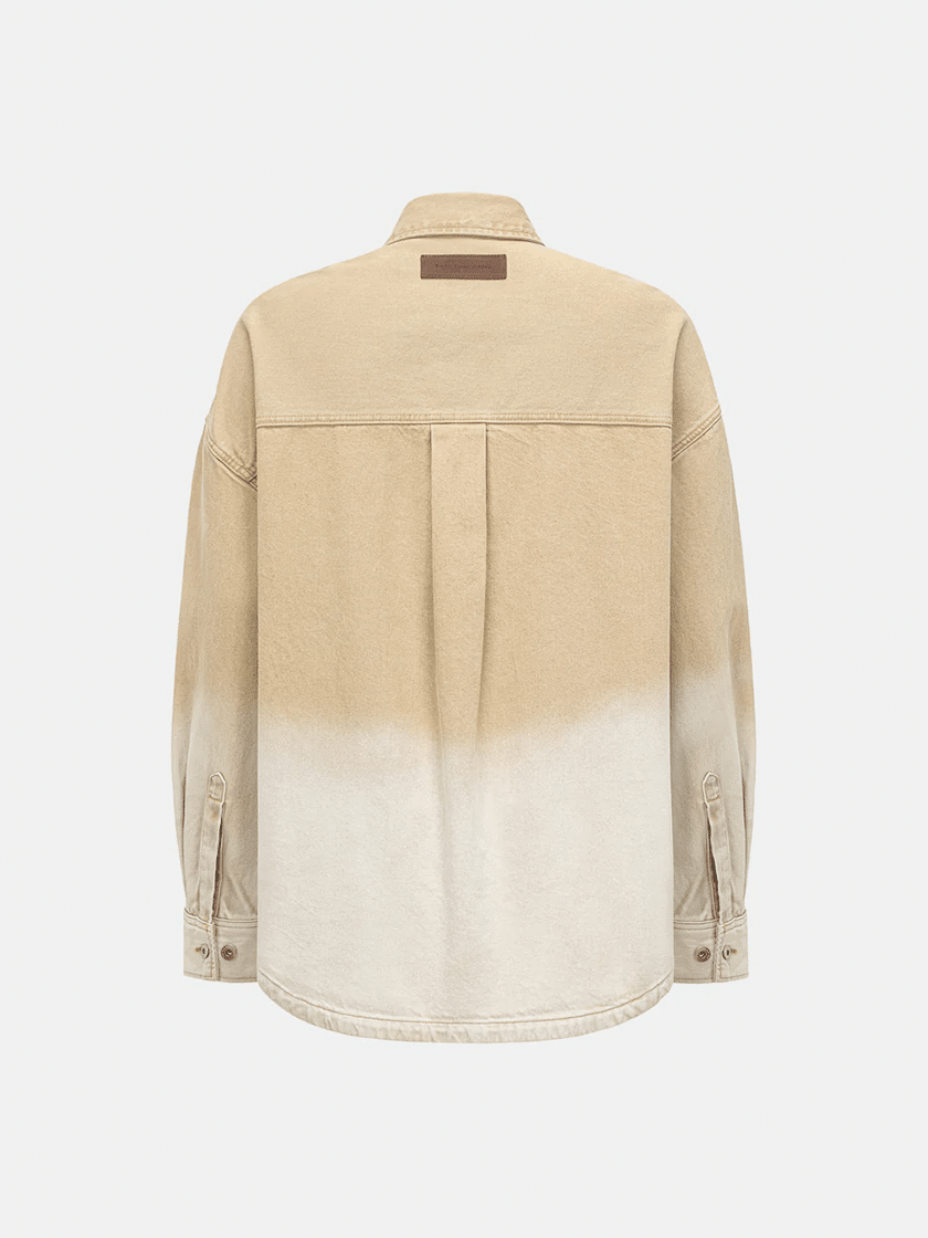Gradient Denim Jacket