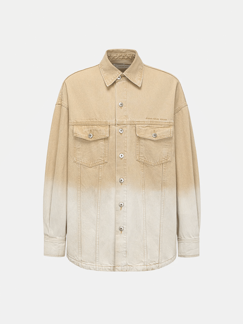 Gradient Denim Jacket