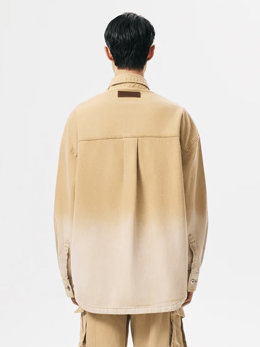 Gradient Denim Jacket