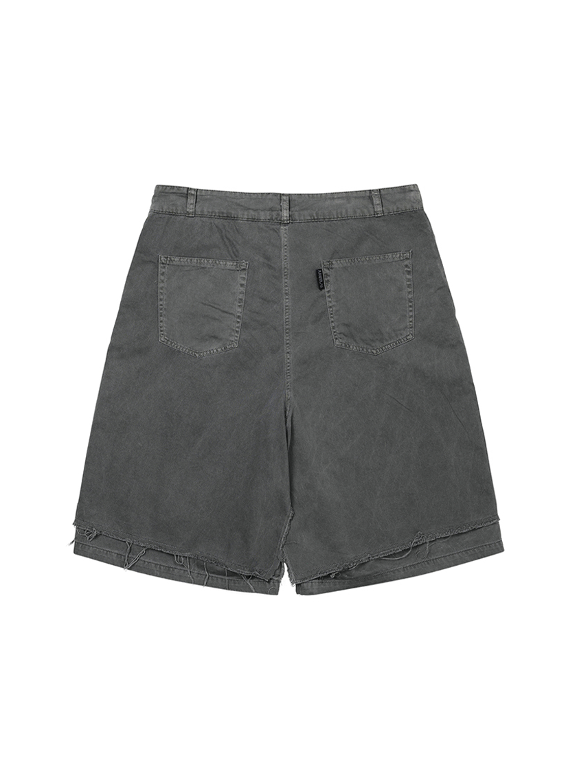 08ST08 Washed Layered Skort
