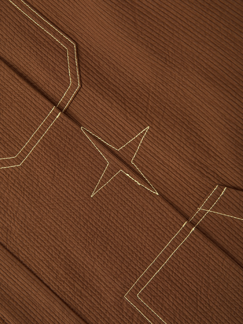 Textured Star Overshirt