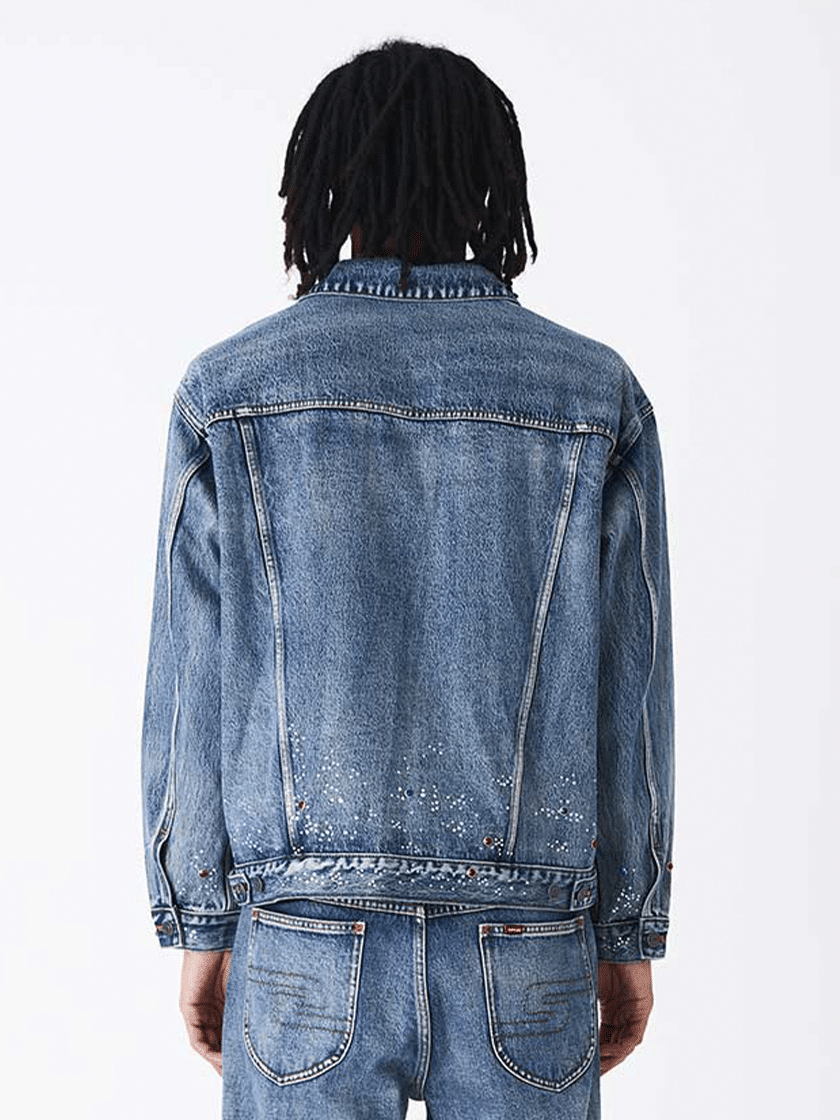 Rhinestone Denim Jacket