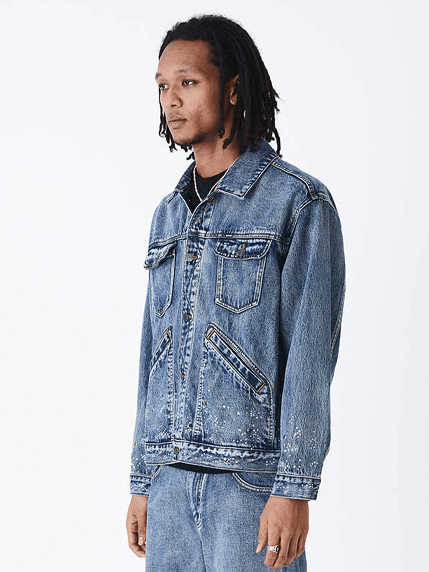 Rhinestone Denim Jacket