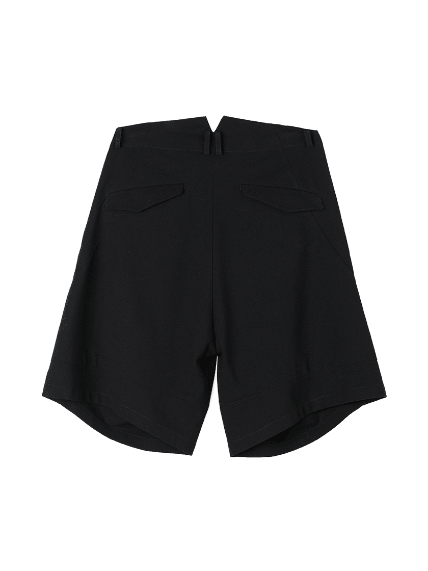 Curved High Rise Shorts