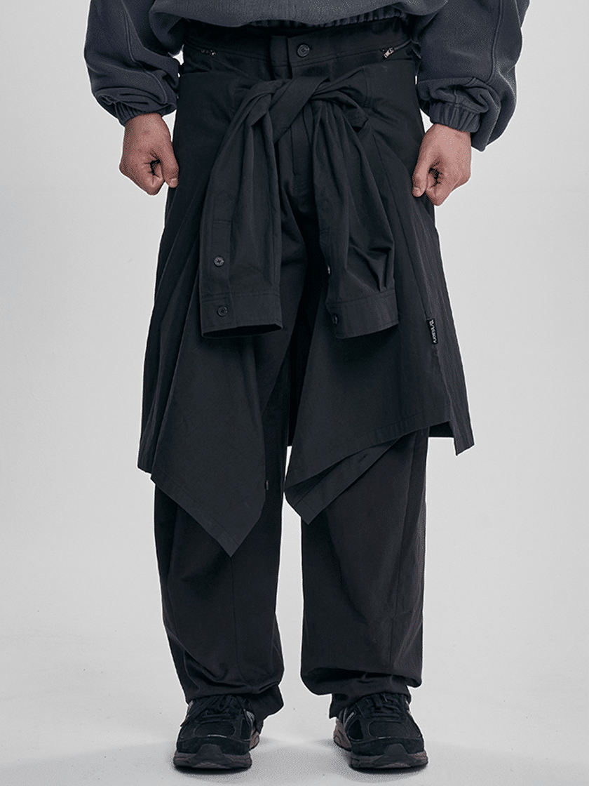 Shirt Layered Pants