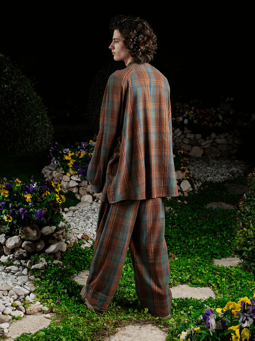 Relaxed Tartan Flannel Pants