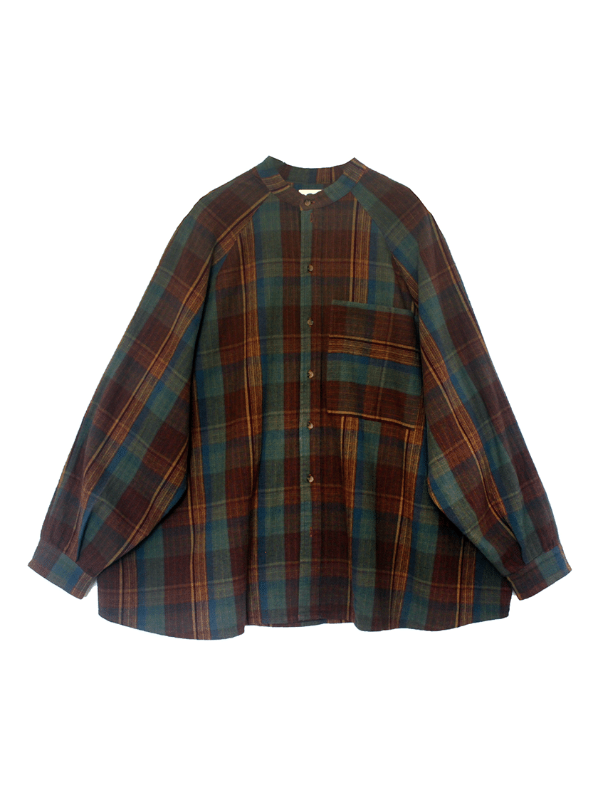 Oversized Tartan Flannel Shirt