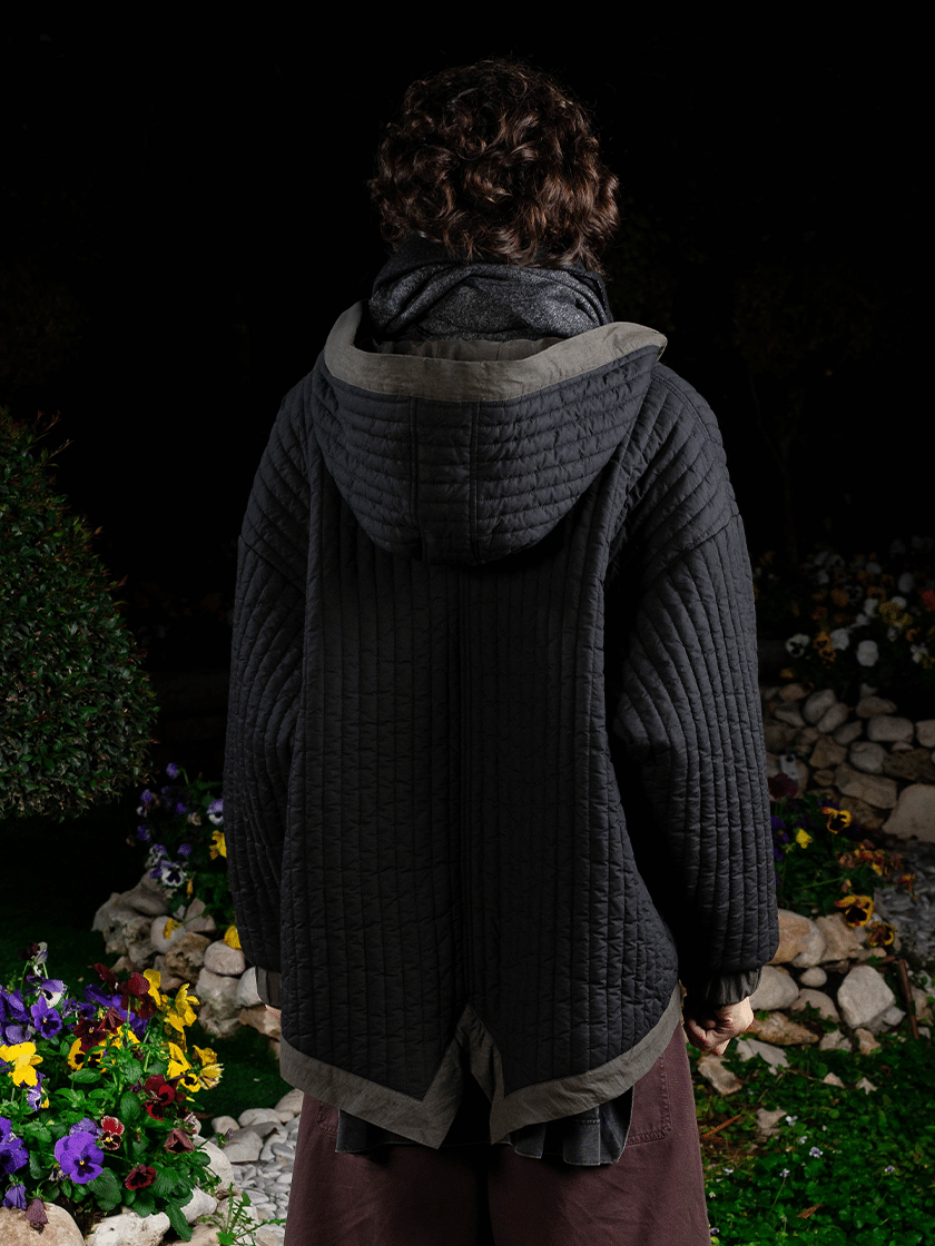 Wadded Fishtail Coat