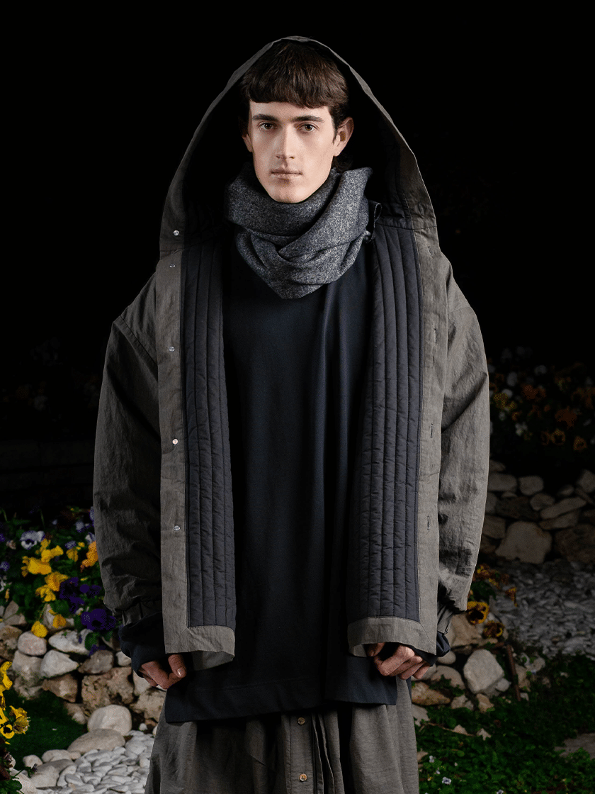 Wadded Fishtail Coat