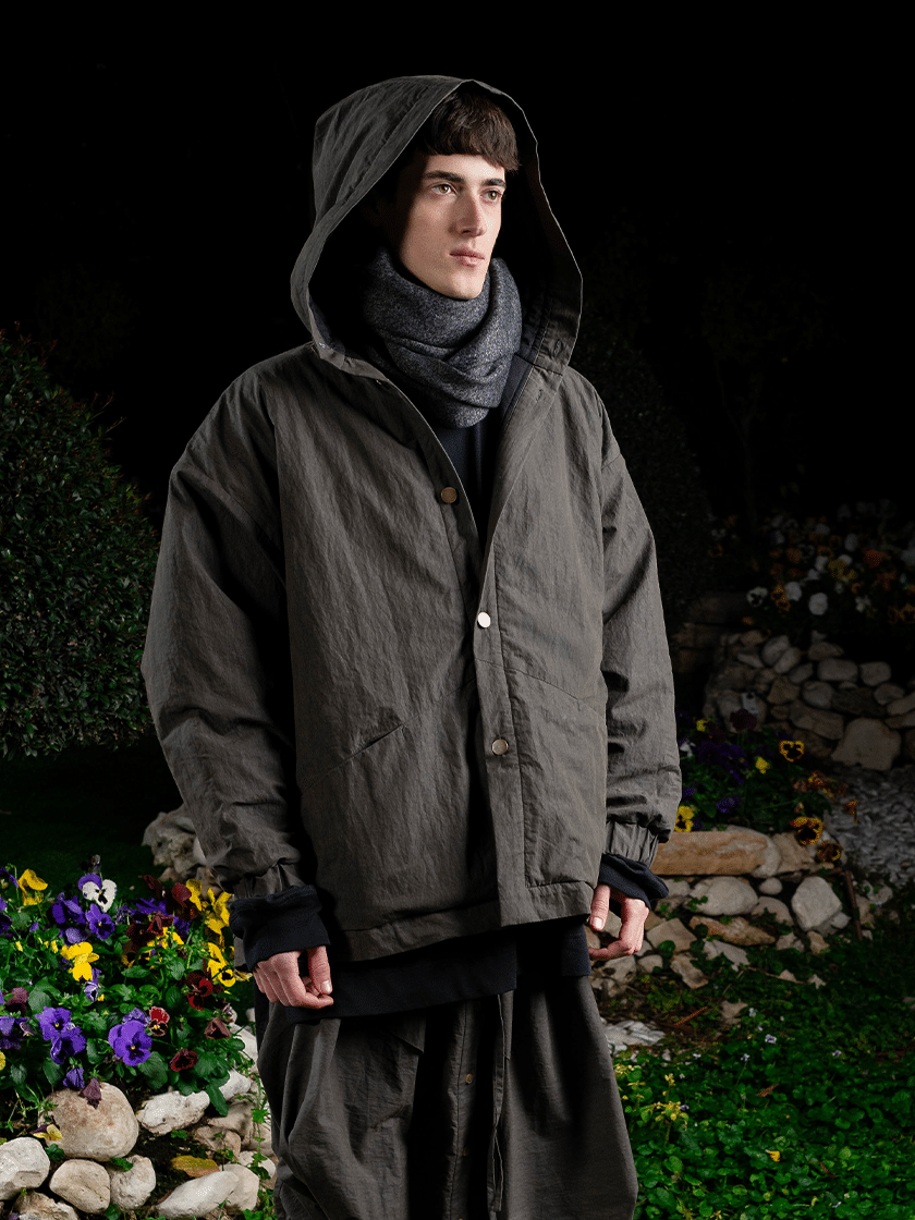 Wadded Fishtail Coat