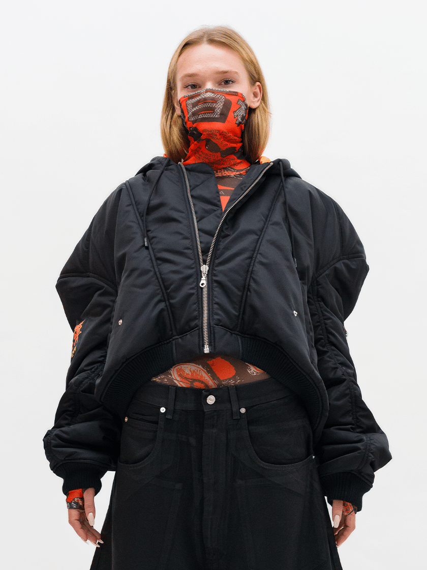 Patch Bomber Coat