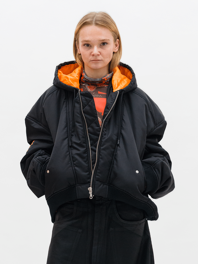 Patch Bomber Coat