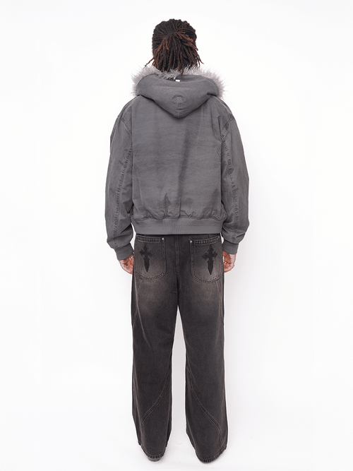 Switching Pierced Denim