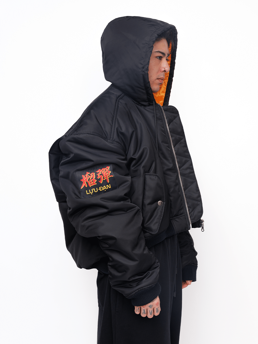 Patch Bomber Coat