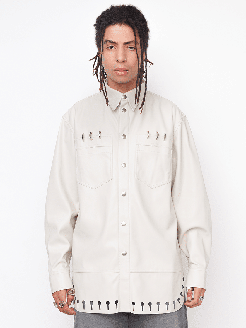 Notebook Overshirt Ivory