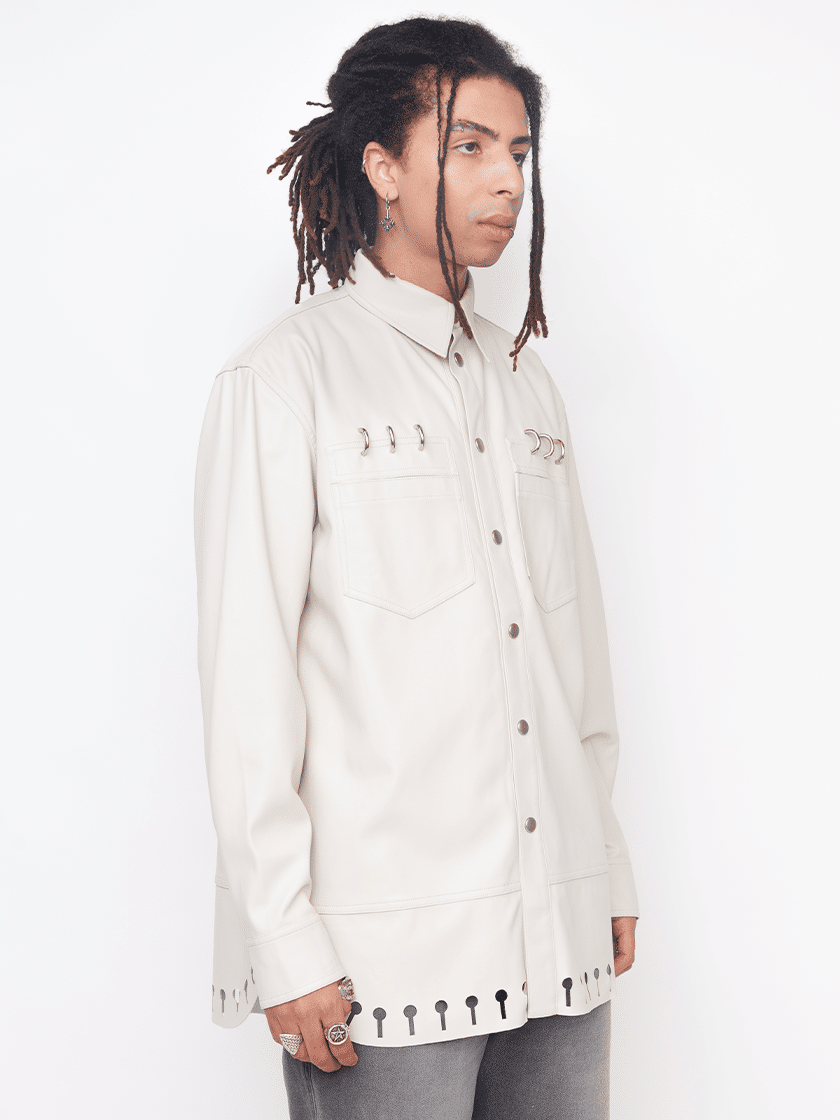 Notebook Overshirt Ivory