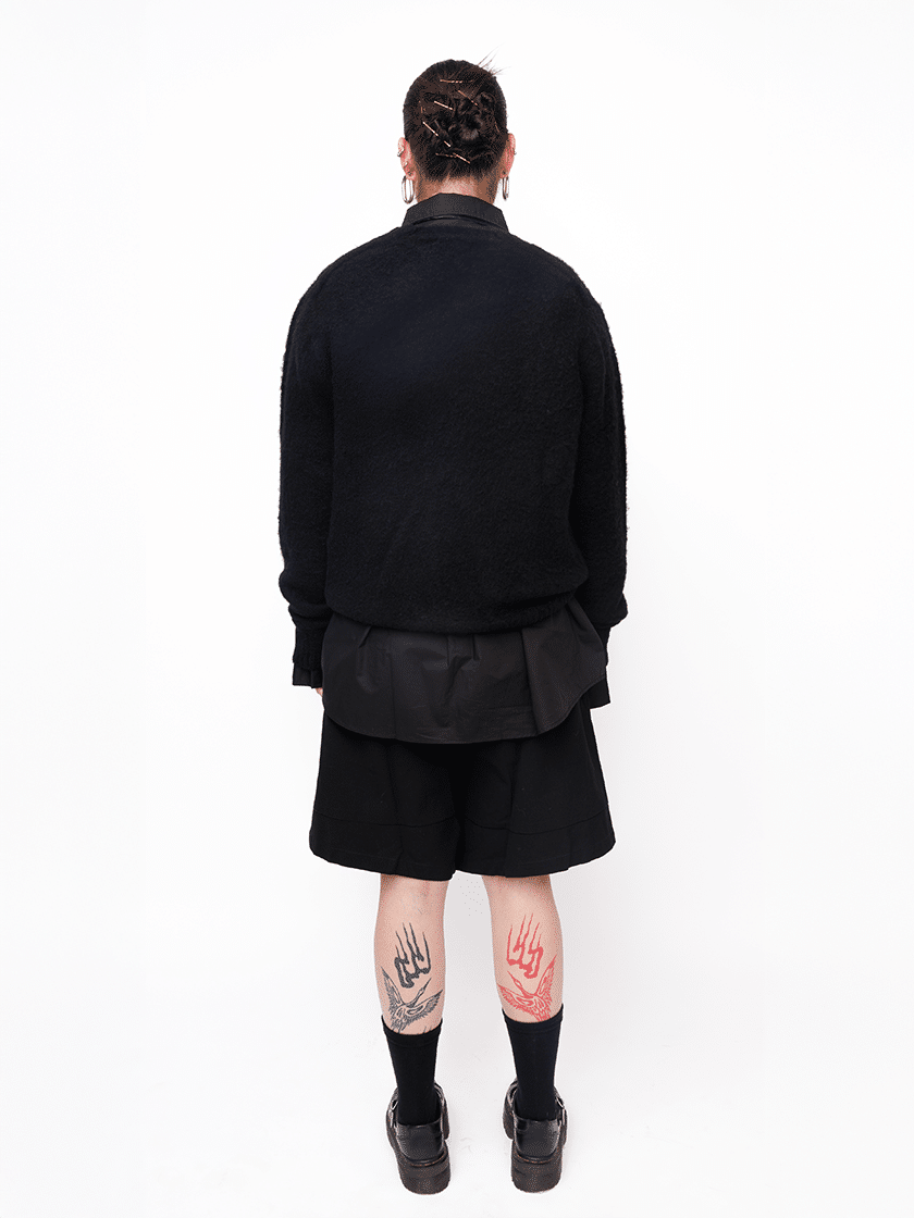 Curved High Rise Shorts
