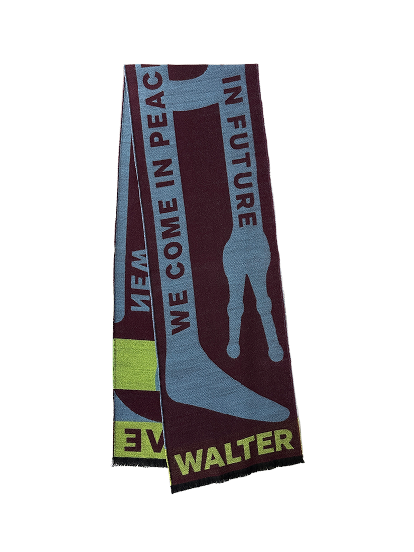 09SC01 New Scarf Bordeaux