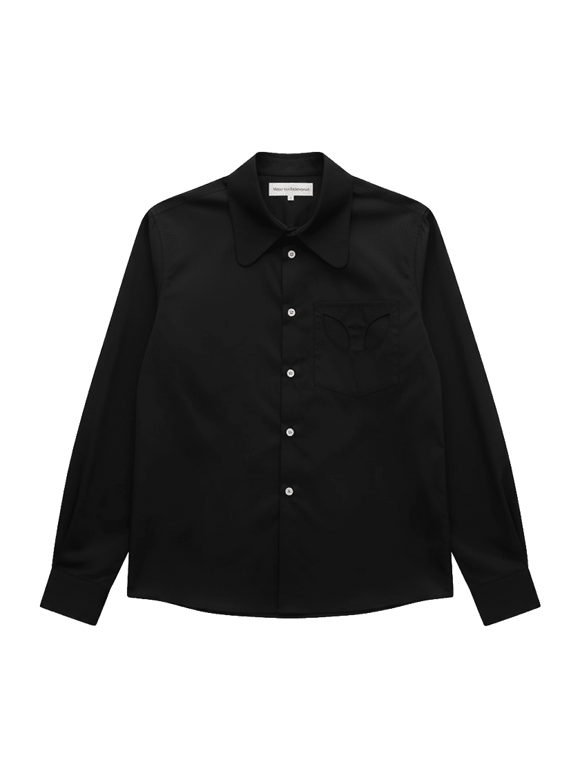 Round Shirt Black