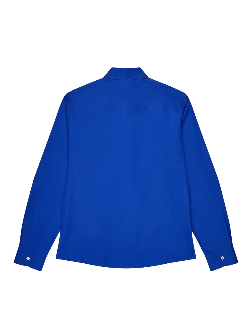 Round Shirt Blue