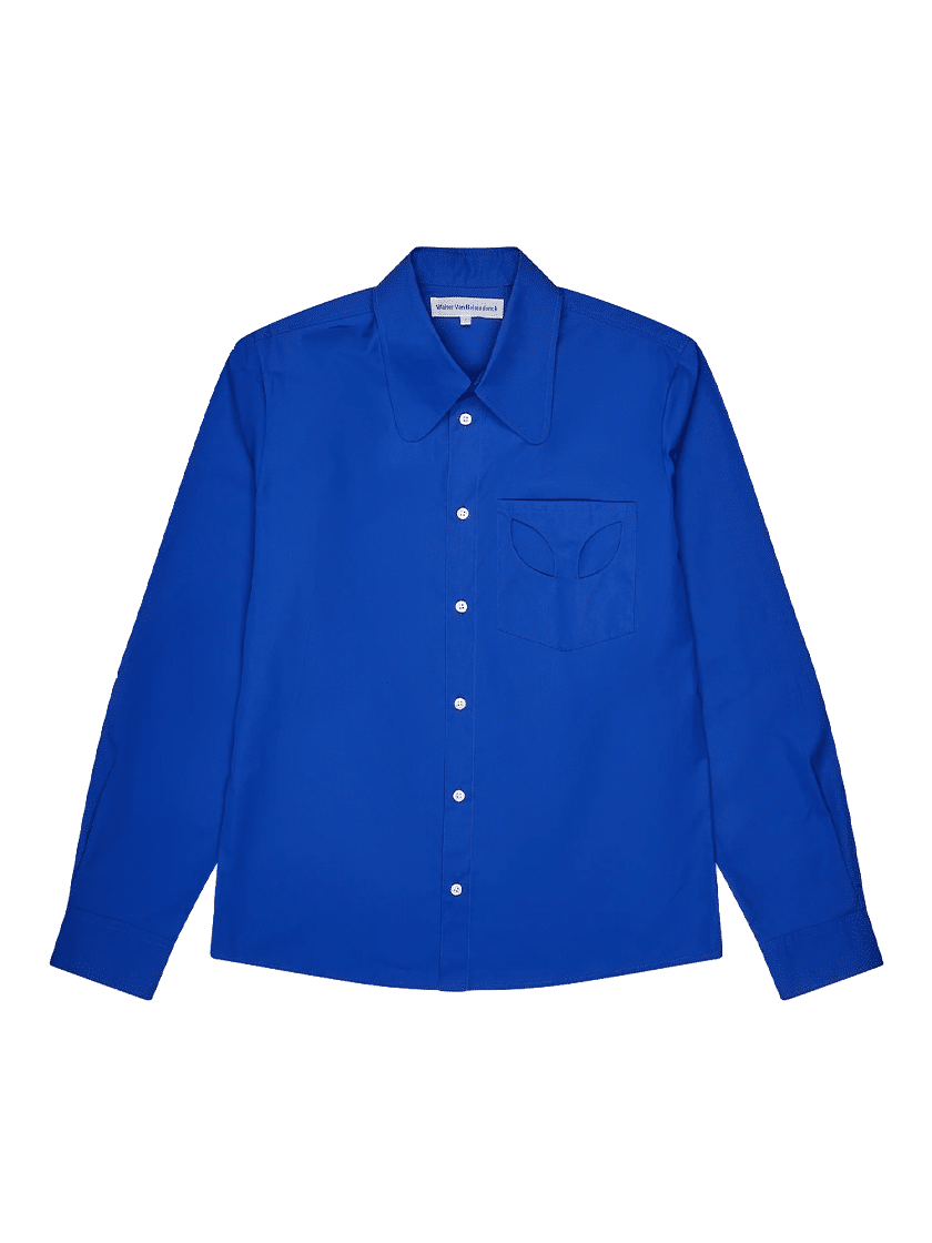 Round Shirt Blue