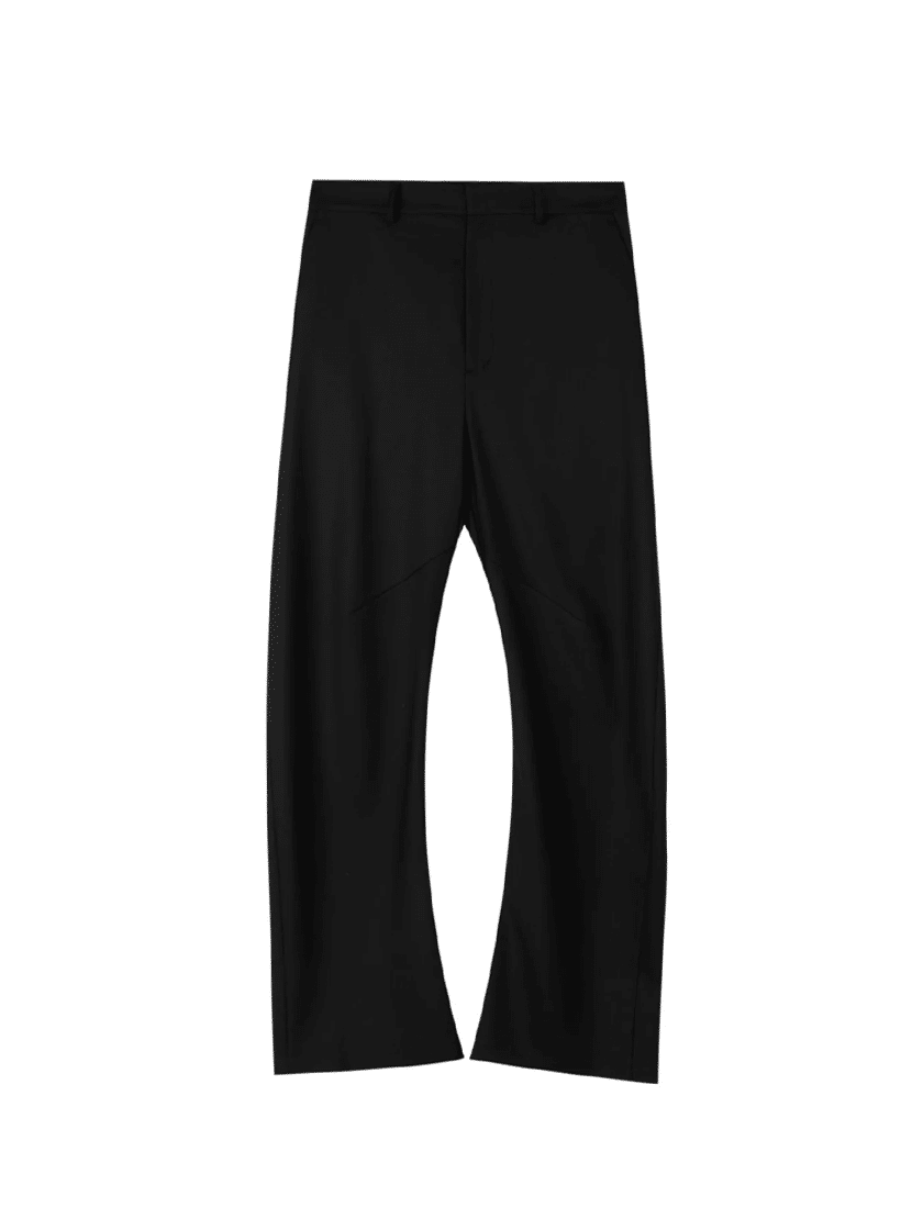 Wool Curvy Slacks
