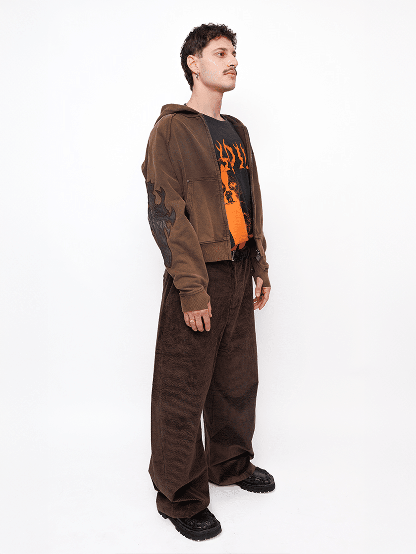 Corduroy Yak Wool Pants