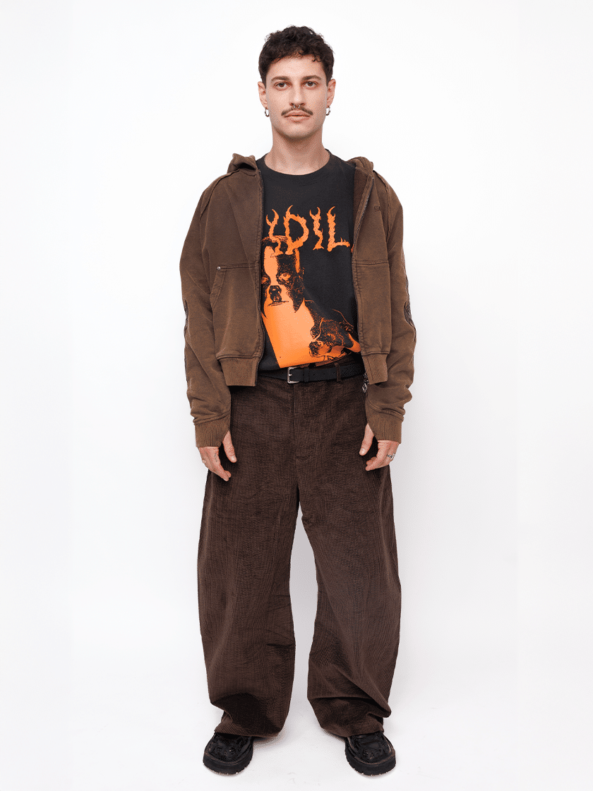 Corduroy Yak Wool Pants