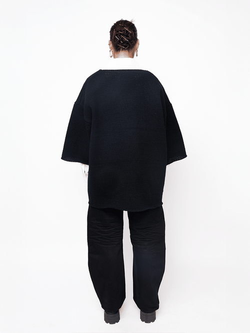 Embossed Deep Curved Denim