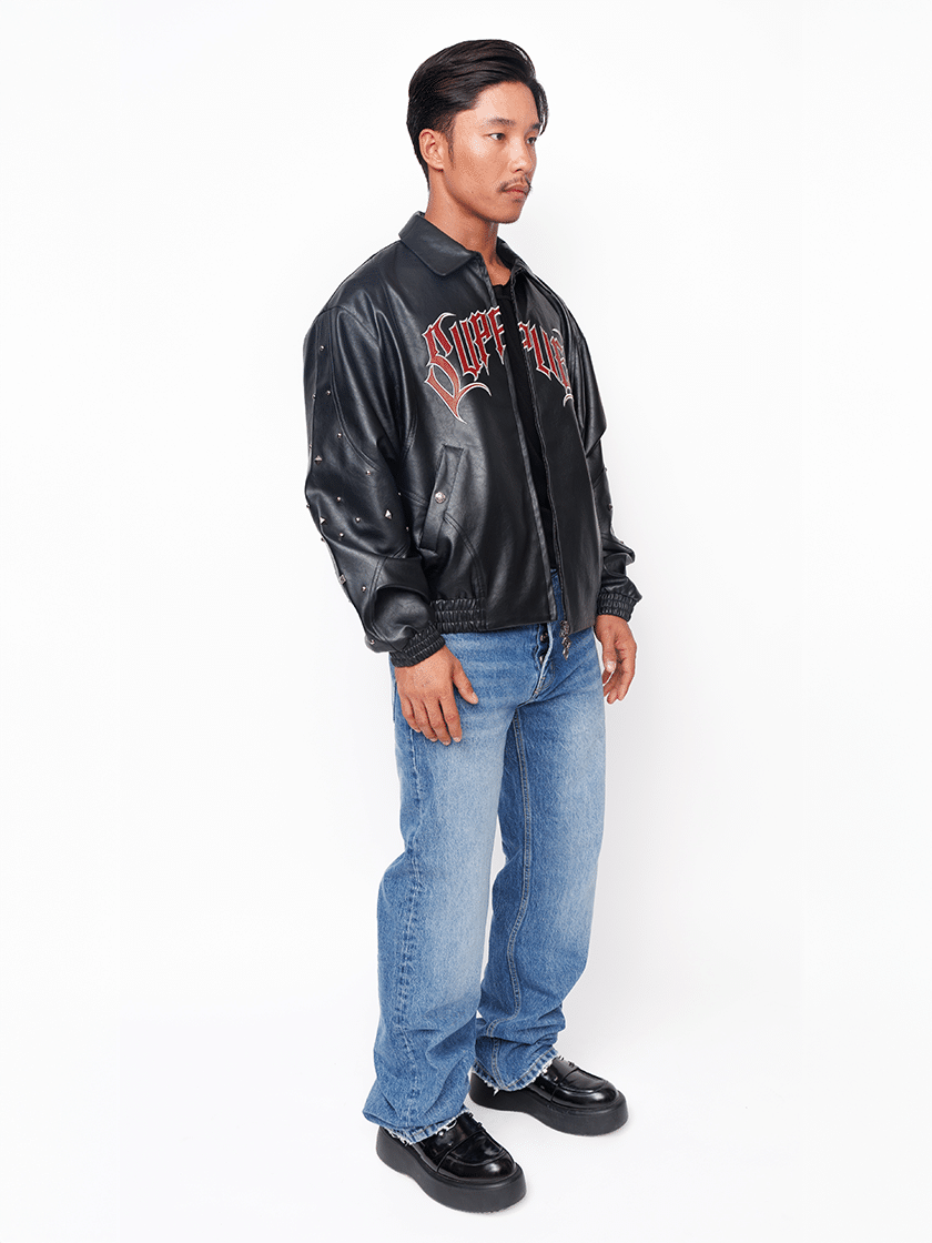 Straight Denim Pants