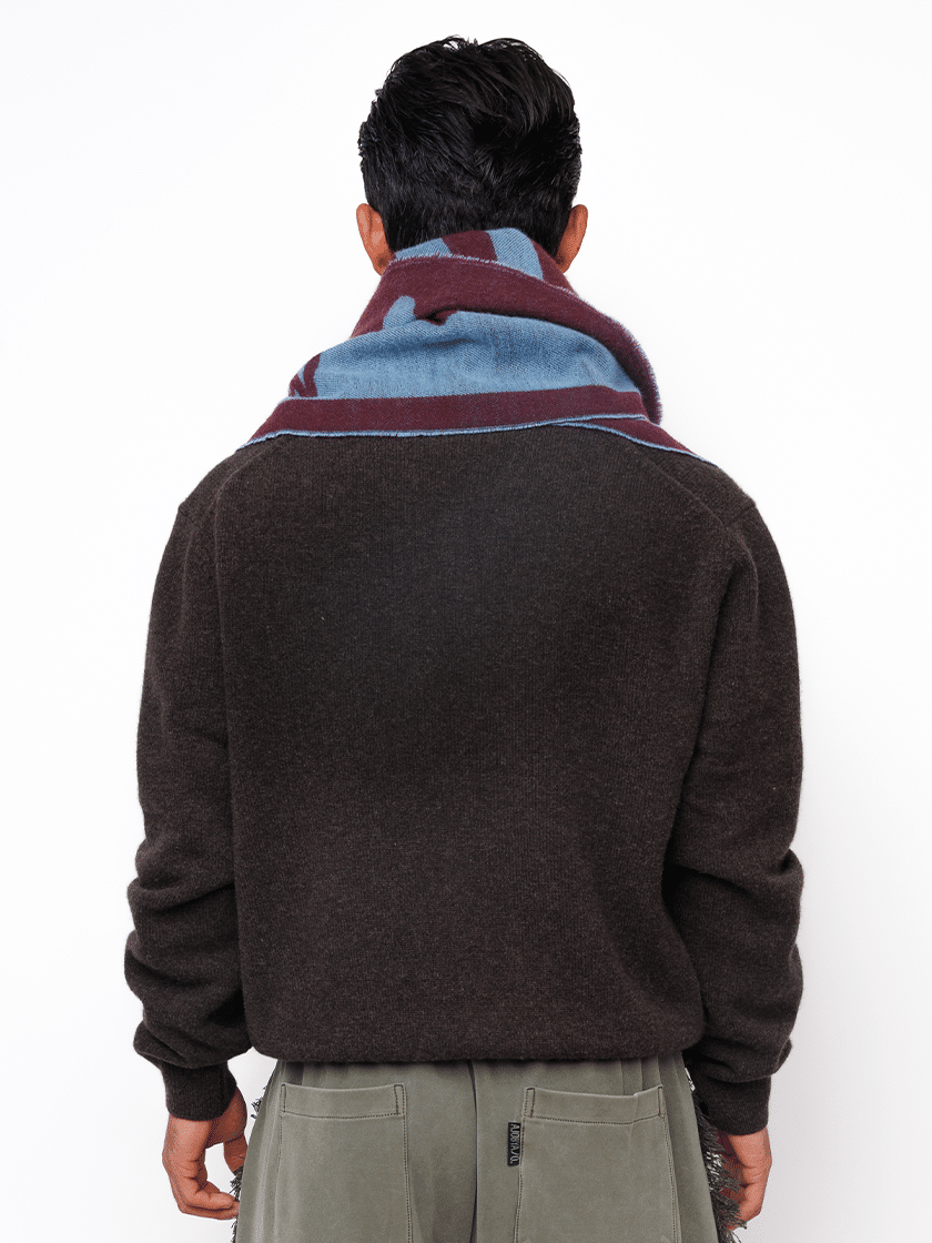 Merino Wool V-Neck Sweater