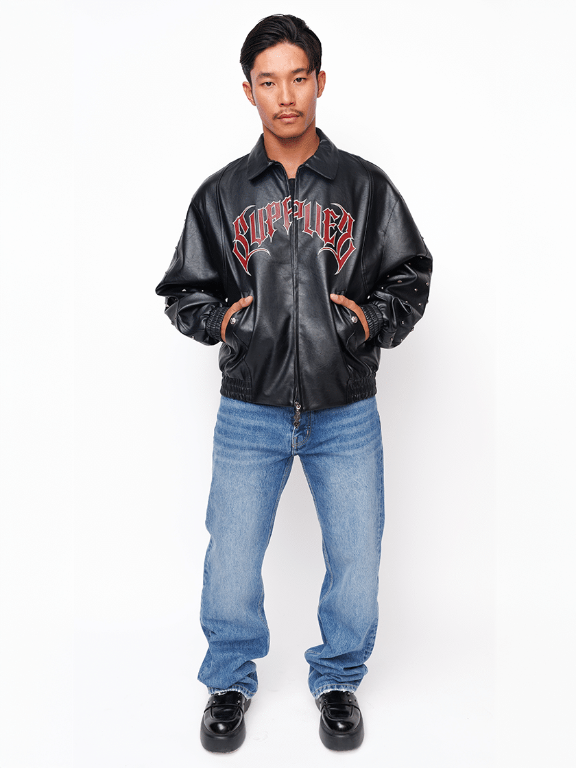 Straight Denim Pants