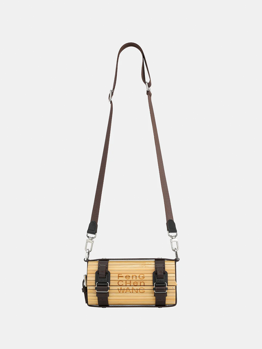 Brown Bamboo Bag Medium