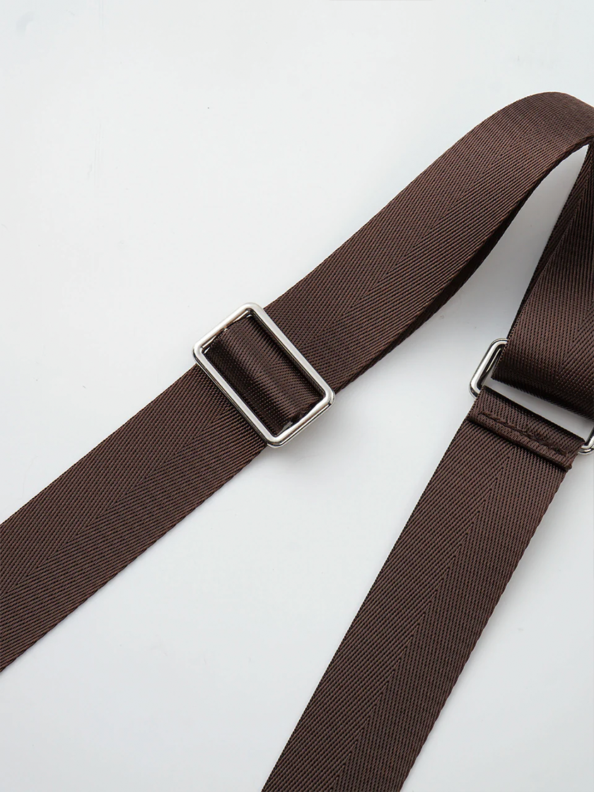 Brown Bamboo Bag Medium