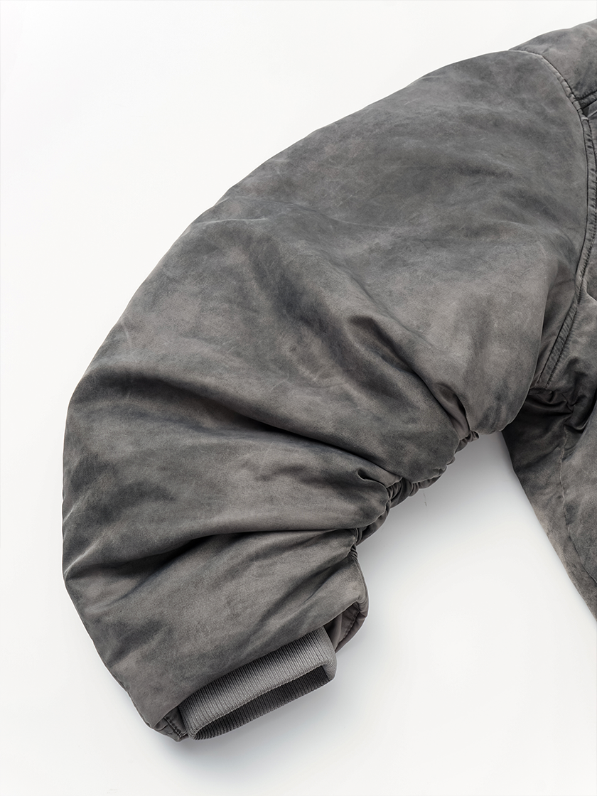 Sprayed Nylon Bomber