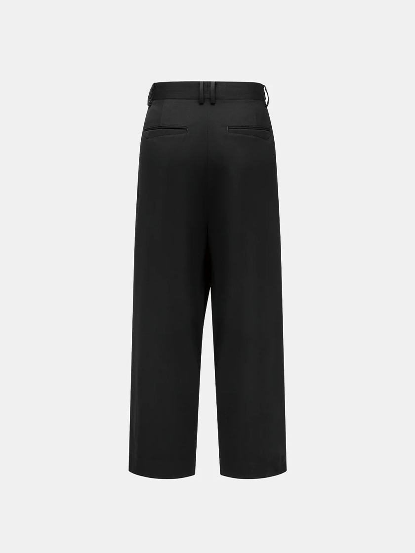 Wide Wool Trousers